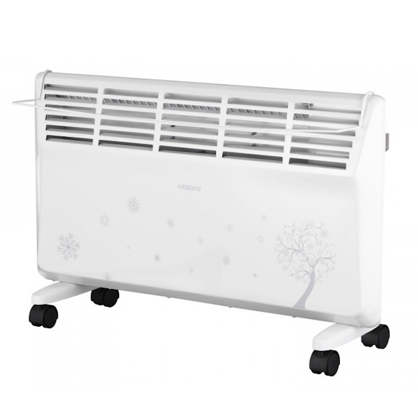 ARDESTO elektr konvektori, 20m2, 2000W, mech; nazorat qilish, ochiq isitish; element, quritish, oq