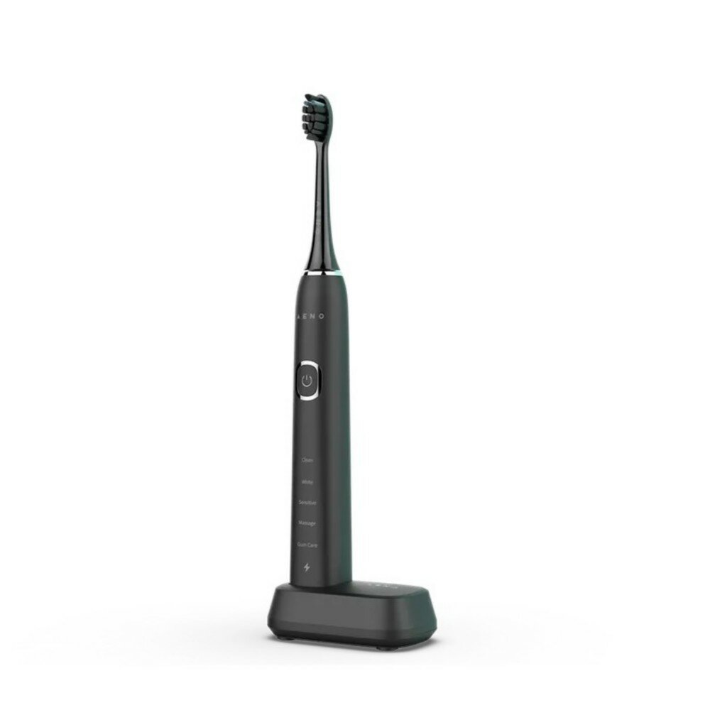 AENO SMART Sonic Electric toothbrush, DB2S: Black, 4modes + smart,  Беспроводная charging, 46000rpm, 40 days without charging, IPX7