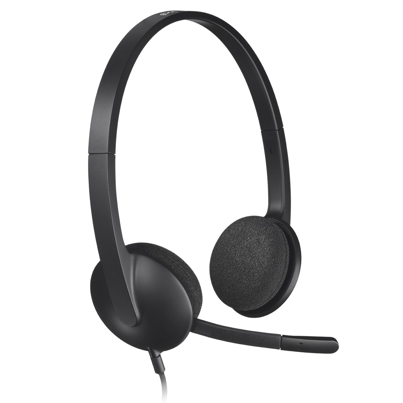 LOGITECH H340 Проводная гарнитура - BLACK - USB