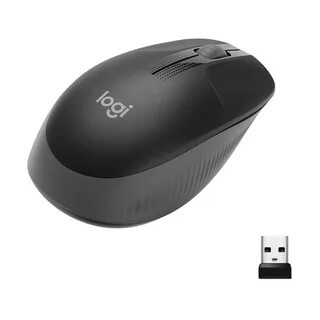 LOGITECH M190 simsiz sichqoncha-ko'mir