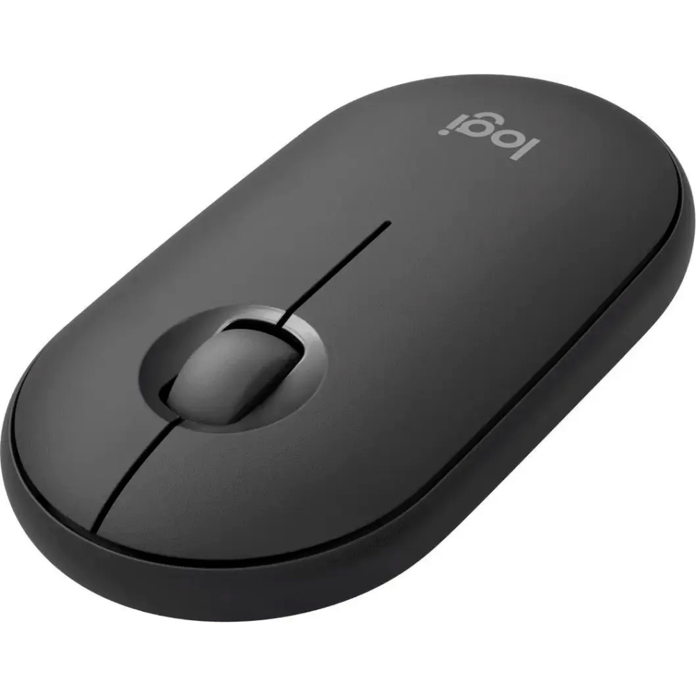 LOGITECH M350 Pebble Bluetooth  Мышь - GRAPHITE