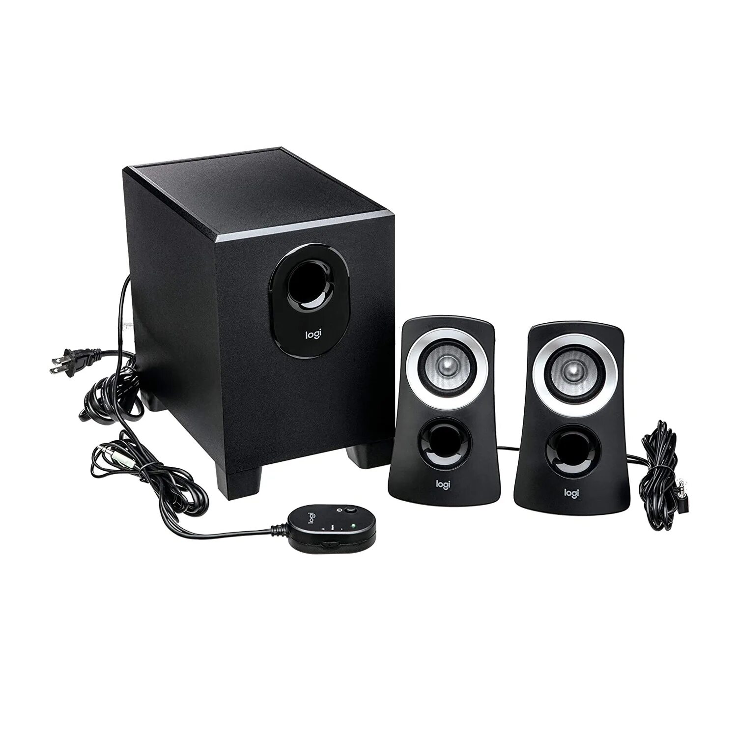 LOGITECH Z313 Акустическая система 2.1 - Black - 3.5 MM