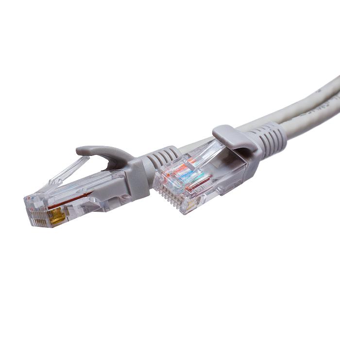 Patch cord  2E Cat 5e,FTP,RJ45, 26AWG ,7/0.16 Cu, 5.00 m, LSZH,Grey