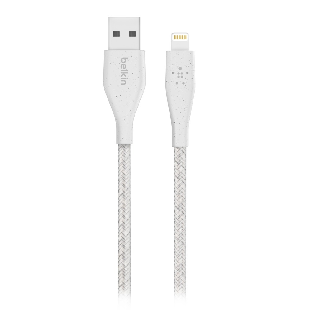 Кабель Belkin DuraTek Plus Lightning - USB-A, 1.2m, white