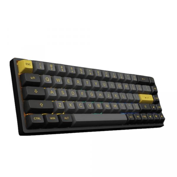 Клавиатура Akko 3068B Plus Black&Gold CS Jelly Black RGB