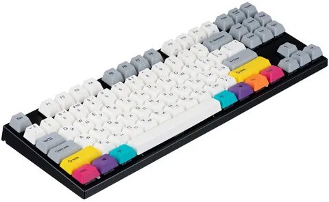 Клавиатура Varmilo MA87M V2 CMYK, EC Rose V2,RU