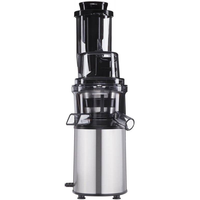 Соковыжималка шнековая Ardesto auger juicer, 200W, bowl-0.6L, cake-0.6L, plastic/iron, silver-black,JEG-1330S