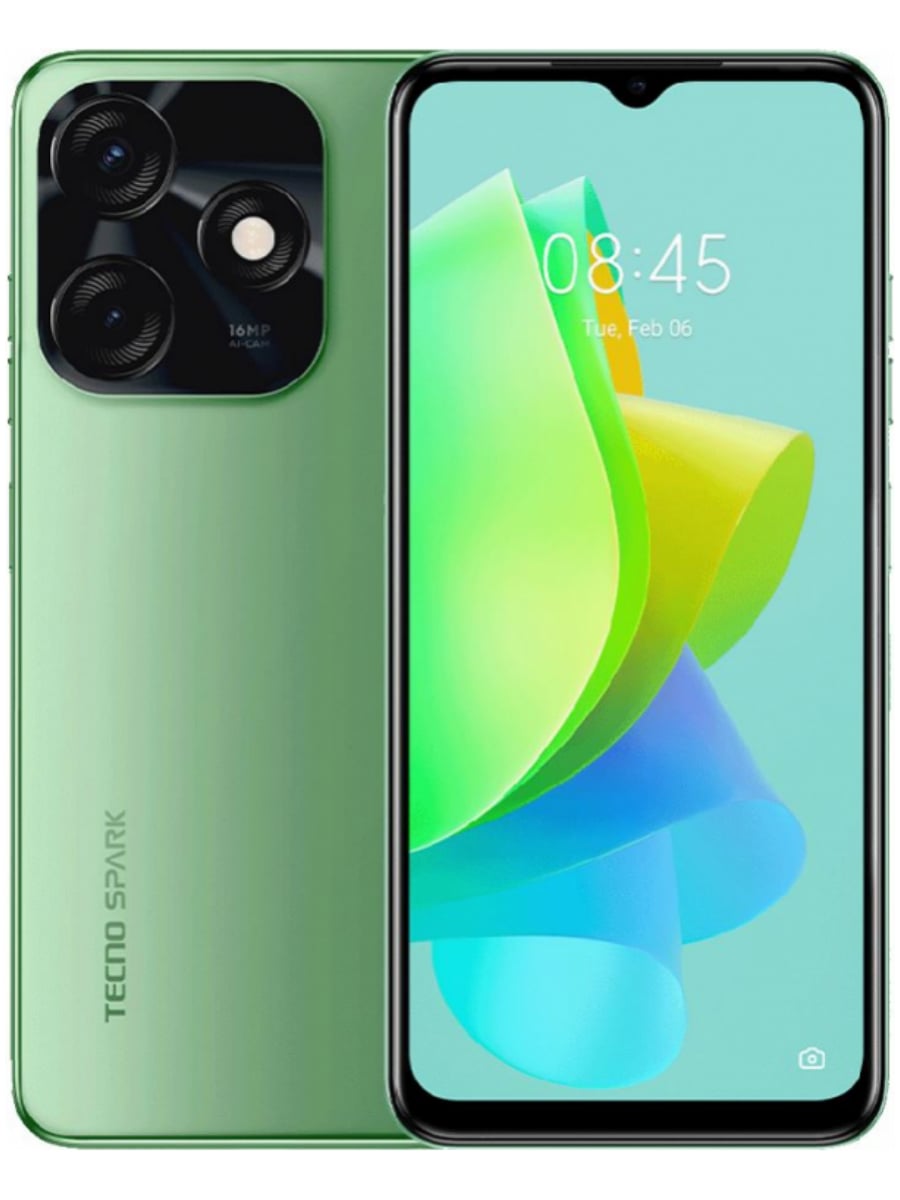 Smartfon Tecno Spark Go 1 4/64GB, Global, Lime Green