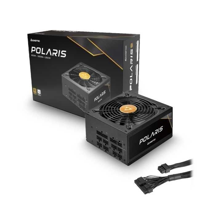 Блок питания CHIEFTEC Polaris 3;0 (1050W), >90%, 80+ Gold, 135мм FDB, 1xMB 24pin(20+4), 2xCPU 8pin(4