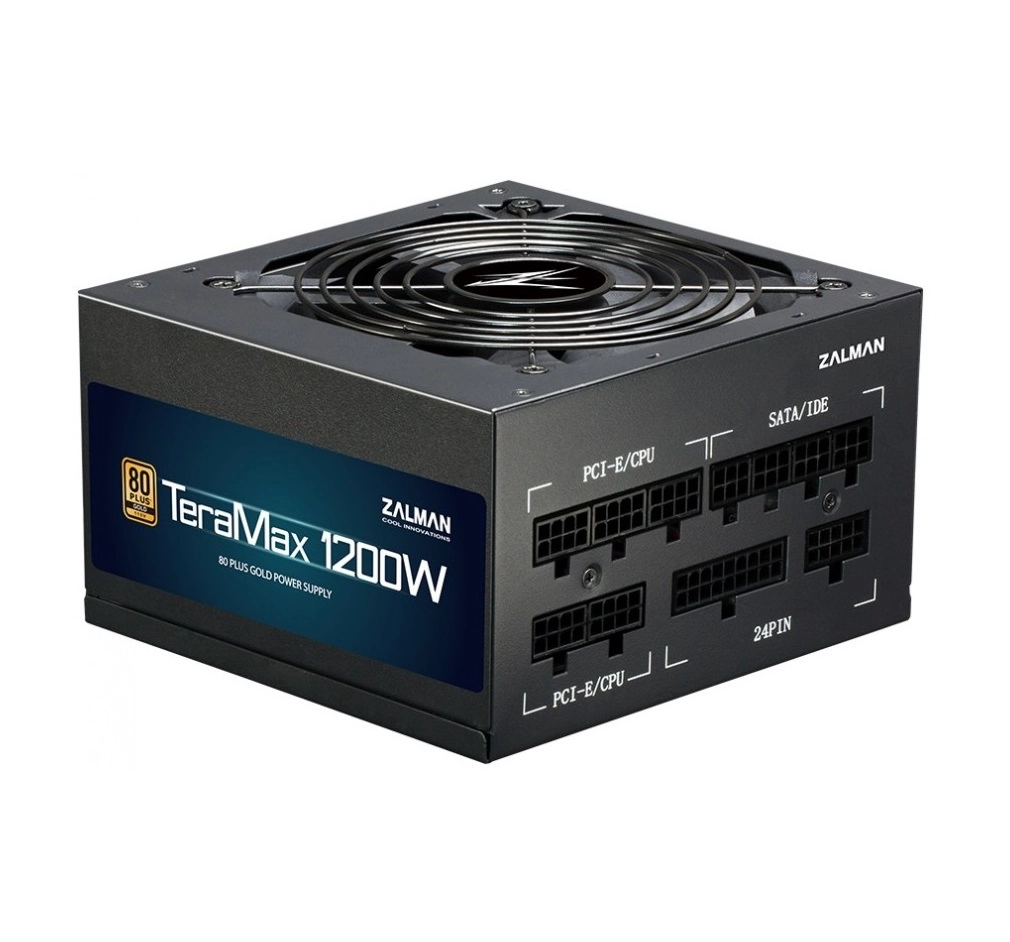 Блок питания Zalman Power supply TeraMax 1200-TMX 1200W, 100-240VAC, 90%, 80+ Gold
