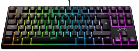 O'yin klaviaturasi Xtrfy K4 RGB Kailh Red RU