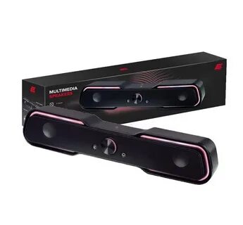 Акустическая система (саундбар) 2E PCS101 RGB, 2;0, USB, Black