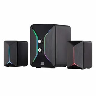 Акустическая система 2E PCS301 RGB, 2;1, USB, Black
