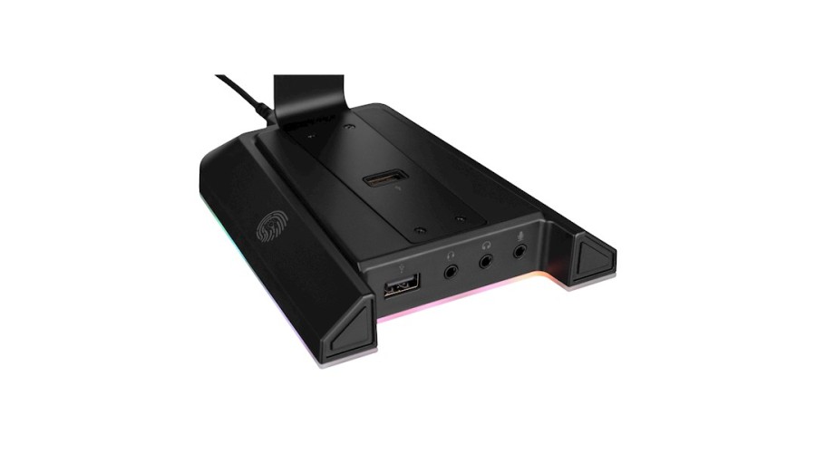 Подставка 3в1 для гарнитуры 2E GAMING GST320 RGB USB Black с 7;1
