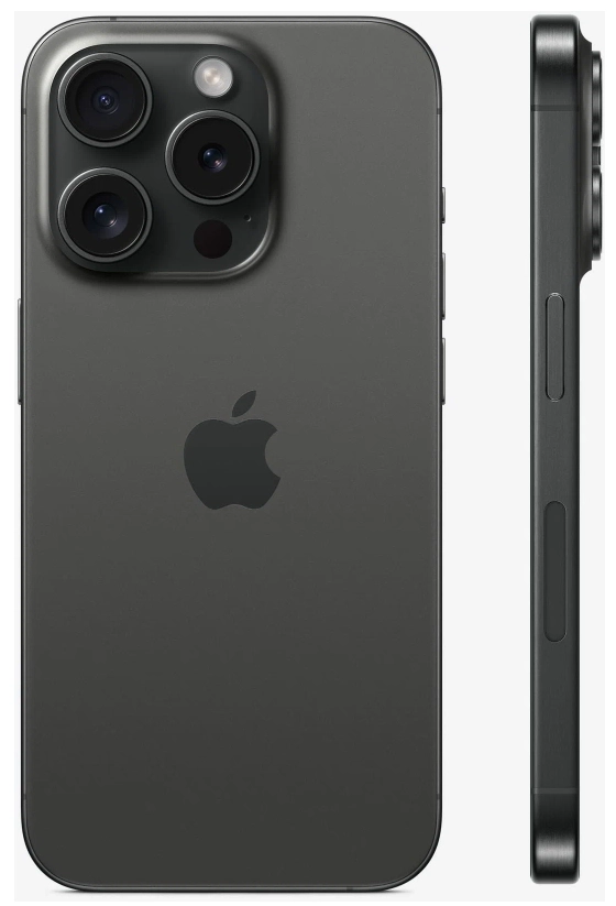 Смартфон iPhone 15 Pro 128GB Черный Титан