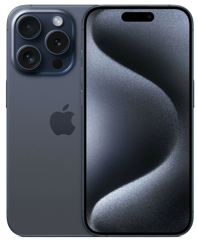 Смартфон iPhone 15 Pro max 1TB Синий Титан