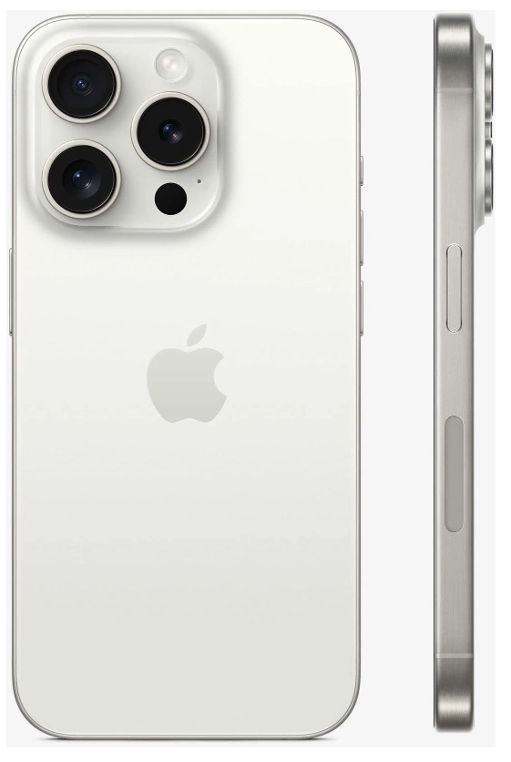 Смартфон iPhone 15 Pro max 256GB E-sim Белый Титан