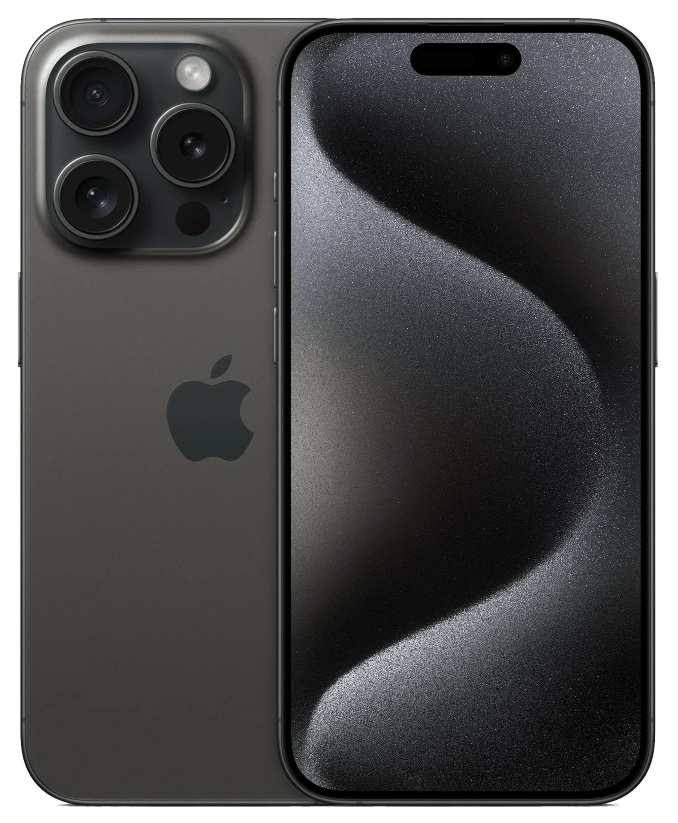 Смартфон iPhone 15 Pro max 512GB E-sim Черный Титан