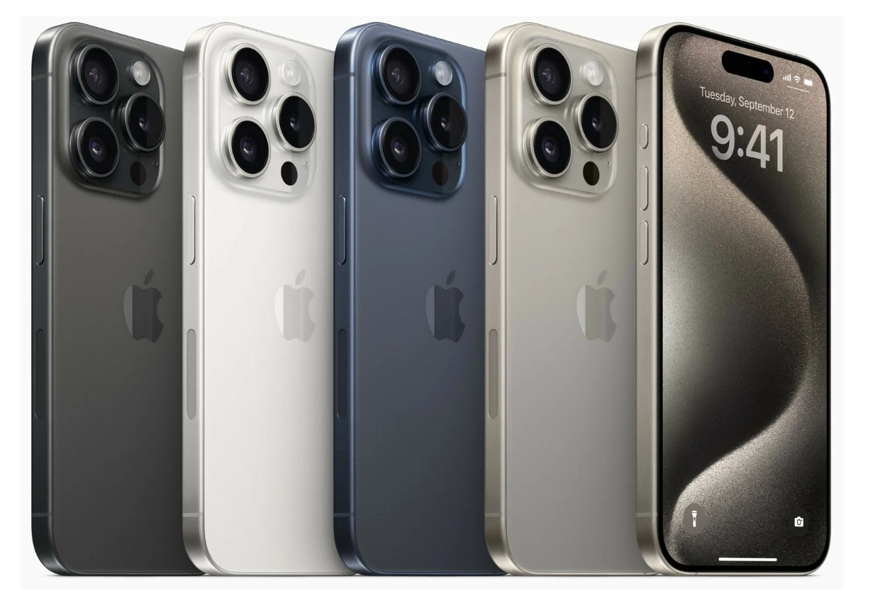 Смартфон iPhone 15 Pro max 512GB E-sim Черный Титан
