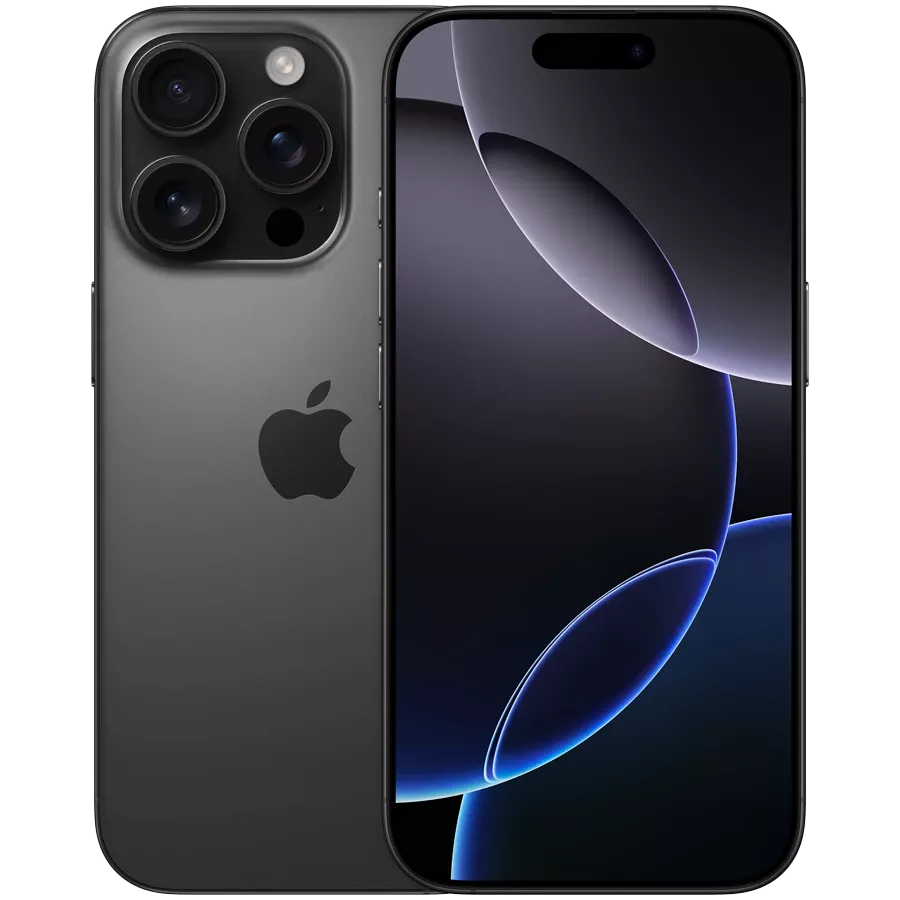 Смартфон iPhone 16 Pro 256GB Черный Титан