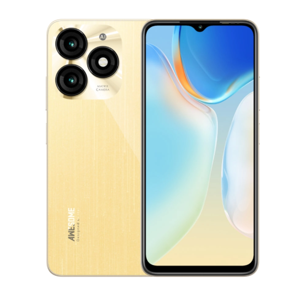 Itel A70 4/128 GB Gold Smartfoni