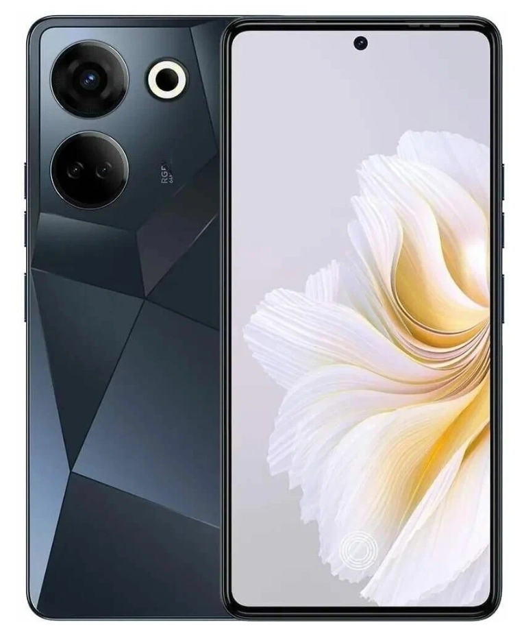Смартфон TECNO Camon 20 Pro 8/256GB Чёрный + Наушники в подарок!