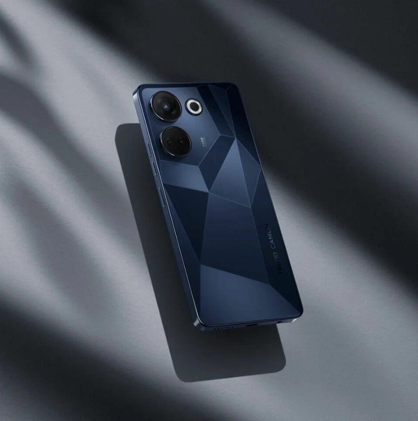 Смартфон TECNO Camon 20 Pro 8/256GB Чёрный + Наушники в подарок!