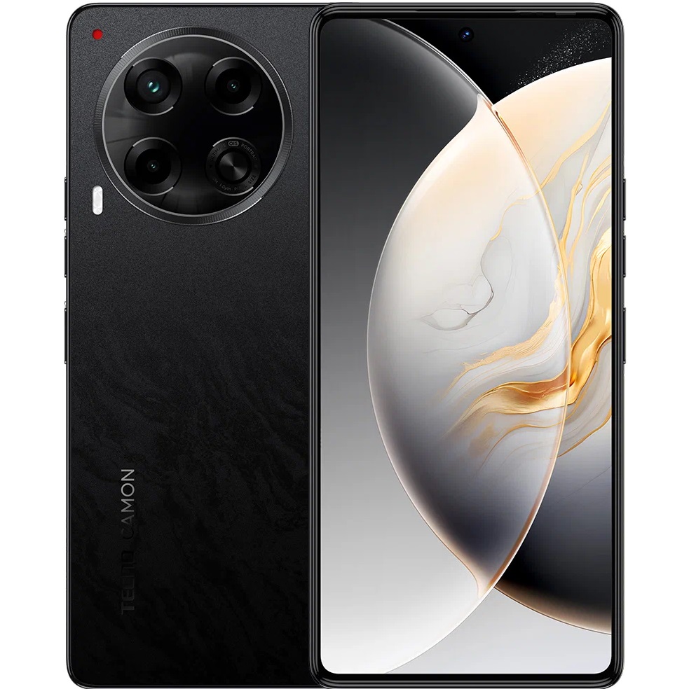 Смартфон TECNO Camon 30 8/256GB Iceland Basaltic Dark