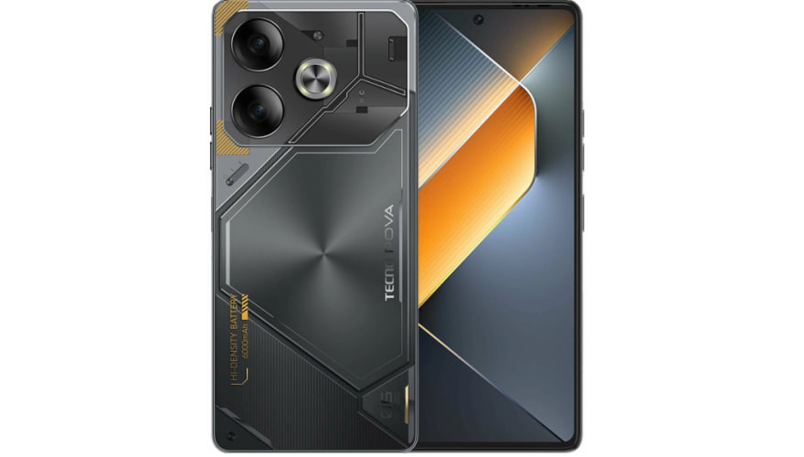 Смартфон Tecno Pova 6 8/256GB Meteorit Grey