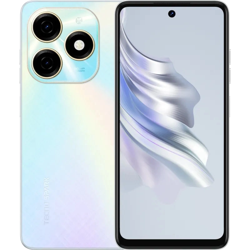 Смартфон TECNO Spark 20 8/256GB Cyber White