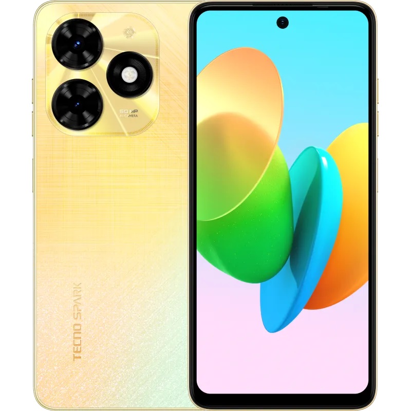 Смартфон TECNO Spark 20C 8/128GB Alpenglow Gold