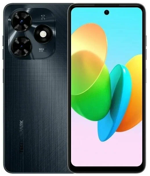 Смартфон TECNO Spark 20C 8/128GB Gravity Black