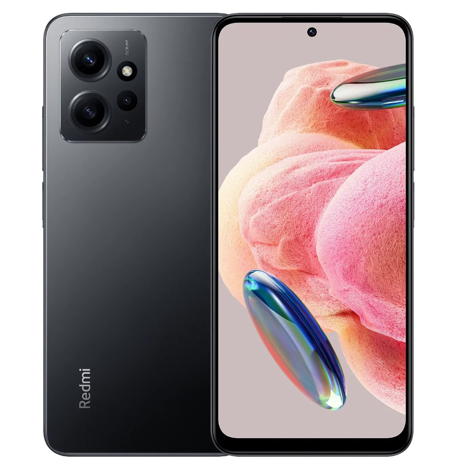 Смартфон Xiaomi Redmi Note 12 8/256GB Чёрный