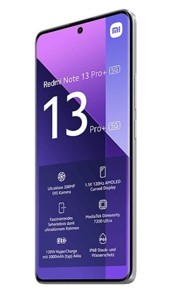 Смартфон Xiaomi Redmi Note 13 Pro+ 5G 8/256GB White