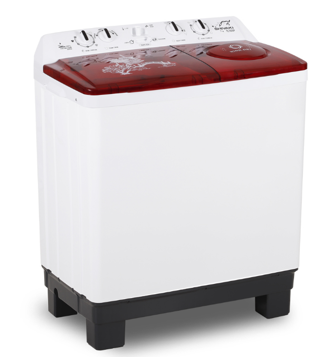 Kir yuvish mashinasi maishiy: Shivaki, yarim avtomatik model TC 100 P