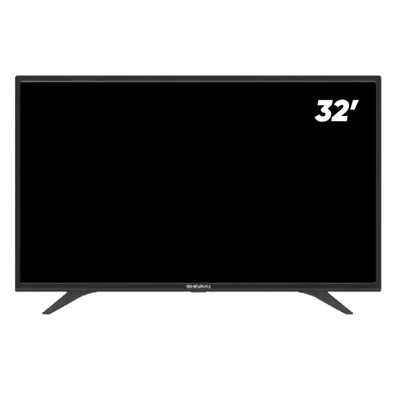 Televizor: Shivaki, s32kh5500 rangi qora, gofrirovka qilingan quti