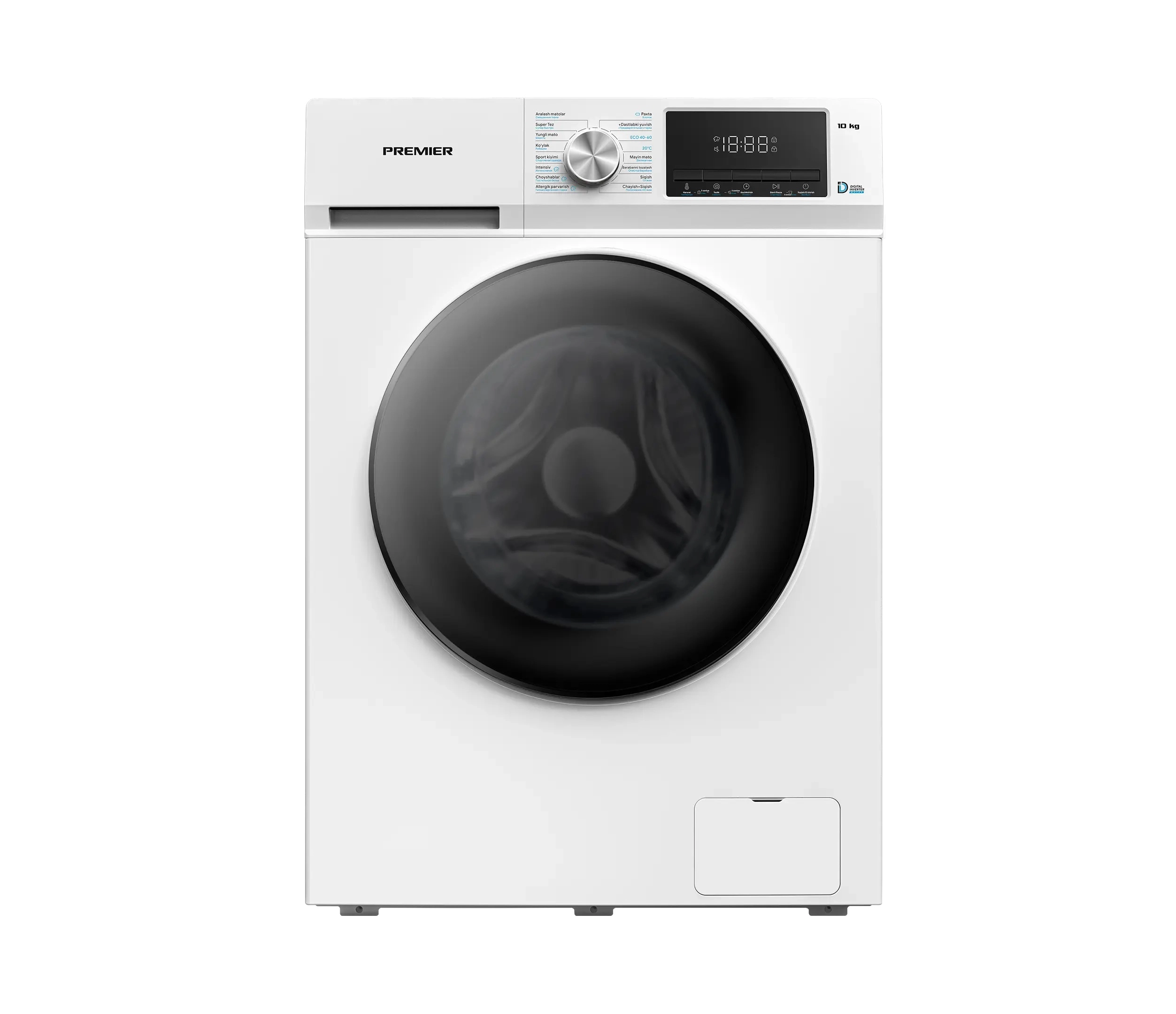 Maishiy kir yuvish mashinasi: Premier, PRM-100TC-06SF143064D / W