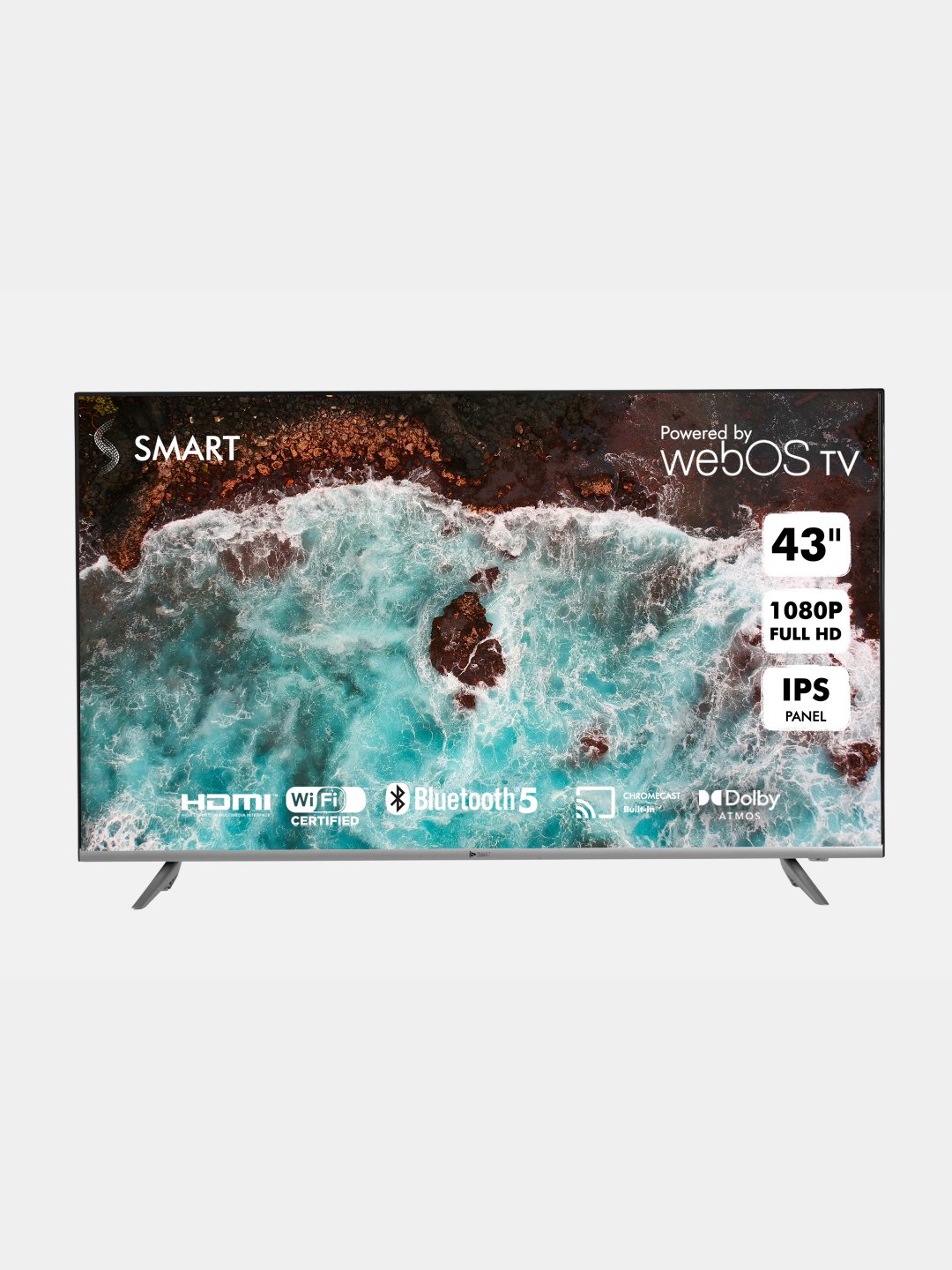 Televizor: SSMART, tekis panelli LED 43FSV22