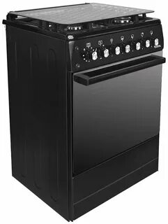 Бытовая газовая плита: Ideal, OGC-200  черный