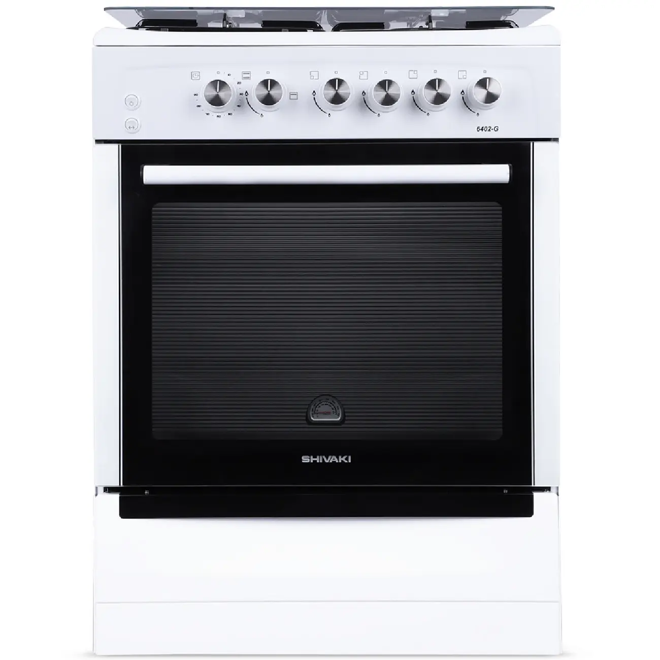Бытовая газовая плита: Shivaki, 6402-G ПНО 4Г White