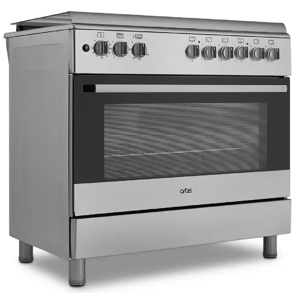 Газо-электрическая плита: Artel, бытовая Milagro F90G ПНО 4/2 Г  инокс