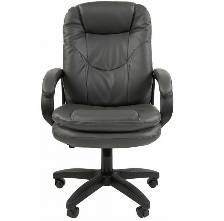 Chairman 668 — Rossiya, ekopremium, kulrang (qora plastmassa), g‘ildirakli.