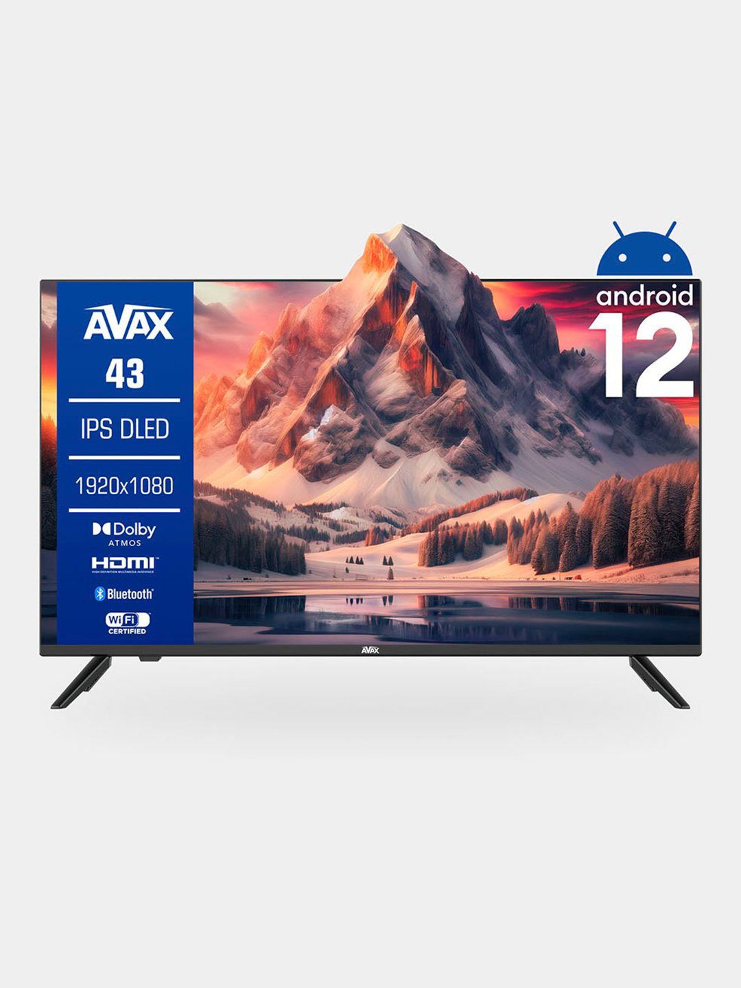 Smart-televizor AVAX 32" HD Black