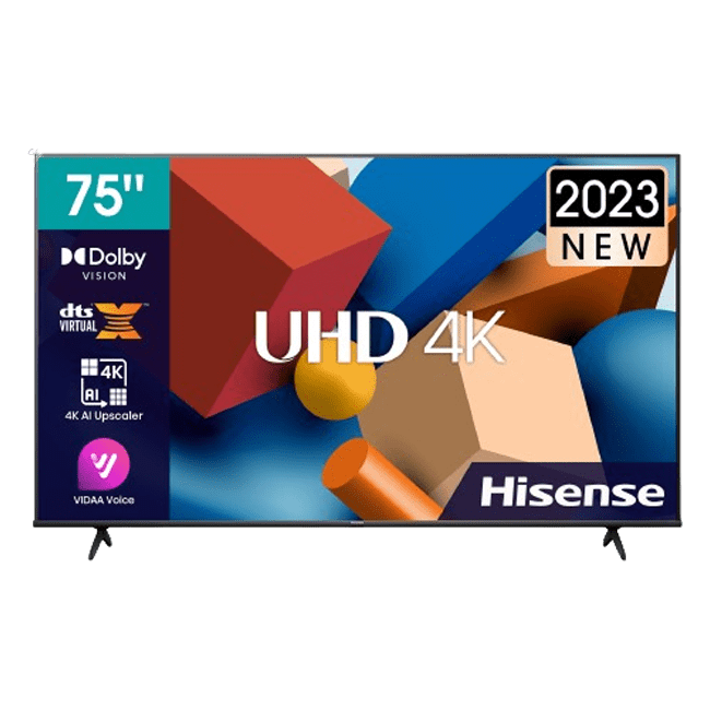 Смарт-телевизор Hisense A6K 75" Ultra HD Black