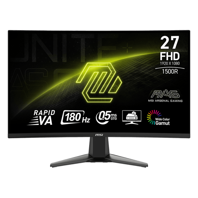 Монитор MSI - 27" MAG 27C6F Gaming curved