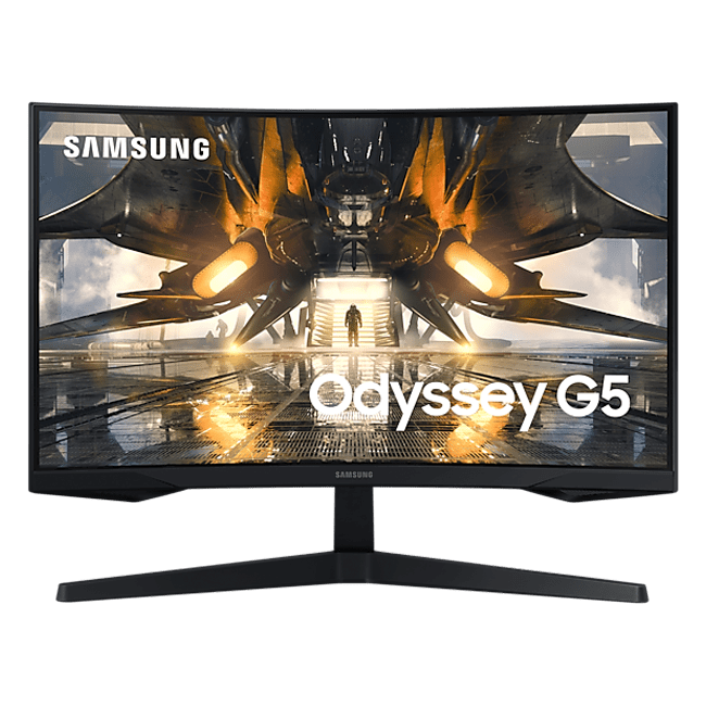 Монитор Samsung - 27" LS27AG550EMXZN Odyssey G5 Curved Gaming