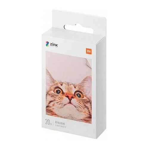 Mi Portable Photo Printer Paper (2x3-inch, 20-sheets)(TEJ4019GL)