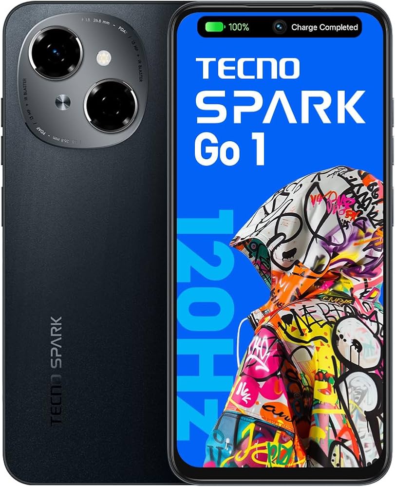 Смартфон Spark Go 1 (KL4) 3/64GB Startrail Black