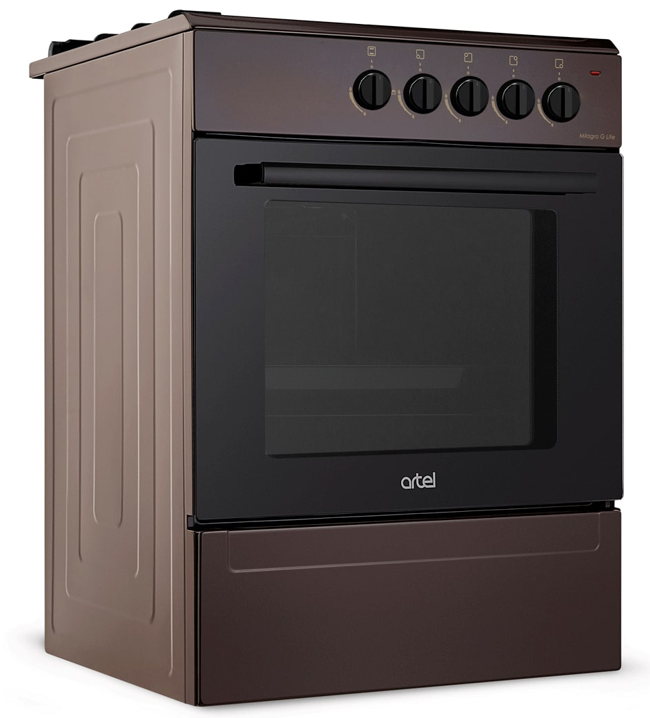 Газовая плита  Gusto MK Lite  КП Коричневый