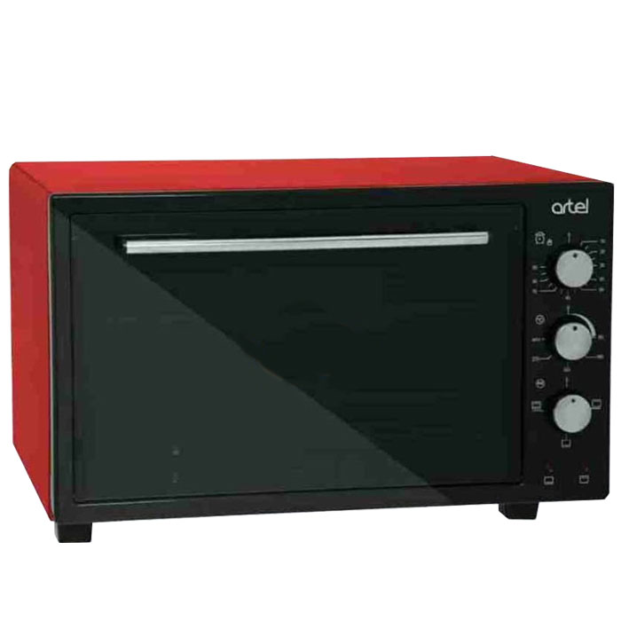 Газовая плита  Artel MD 3618 V2 Черный/красный Eco